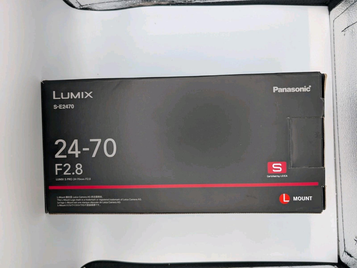 Panasonic LUMIX S PRO 24-70mm f/2.8 Lens for L Mount #S-E2470 - In Box