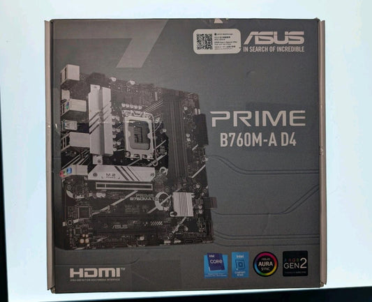 ASUS Prime B760M-A D4-CSM Business Motherboard Socket Intel LGA 1700 (Intel B760